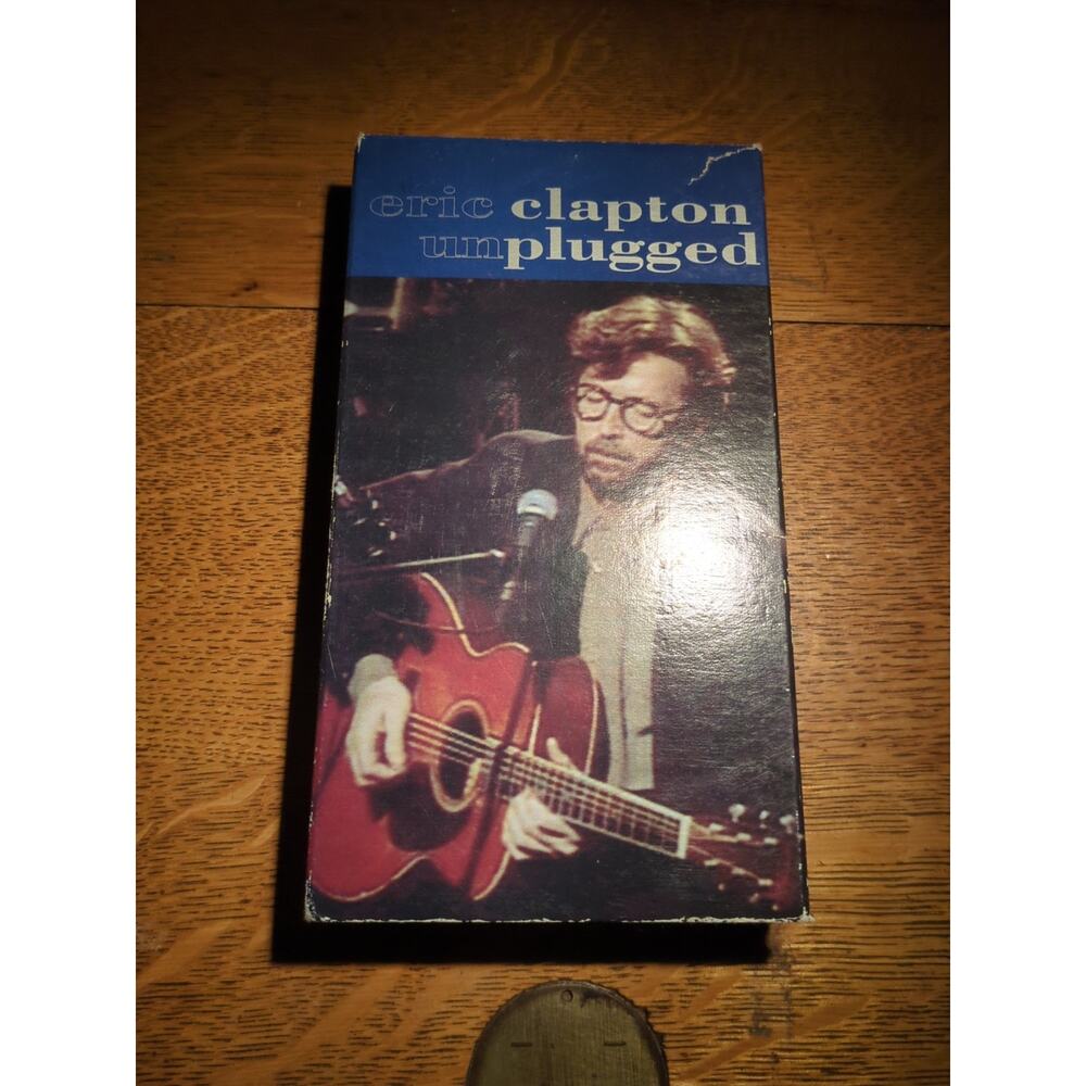 Unplugged [Video] by Eric Clapton (VHS, Aug-1992, Warner Bros.)